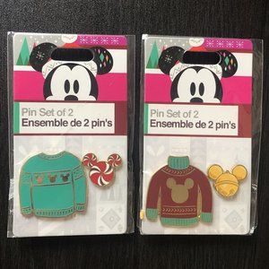 2018 Disney Holiday Pins